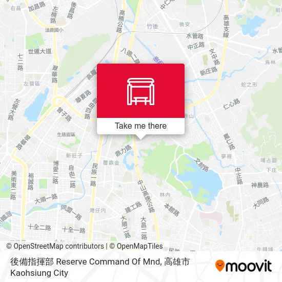後備指揮部 Reserve Command Of Mnd地圖