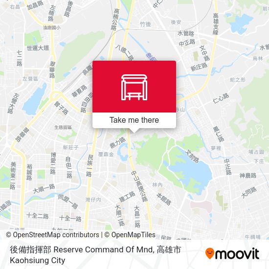 後備指揮部 Reserve Command Of Mnd地圖