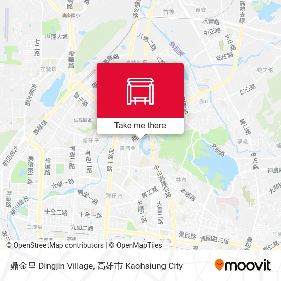 鼎金里 Dingjin Village地圖