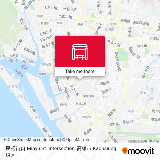民裕街口 Minyu St. Intersection地圖