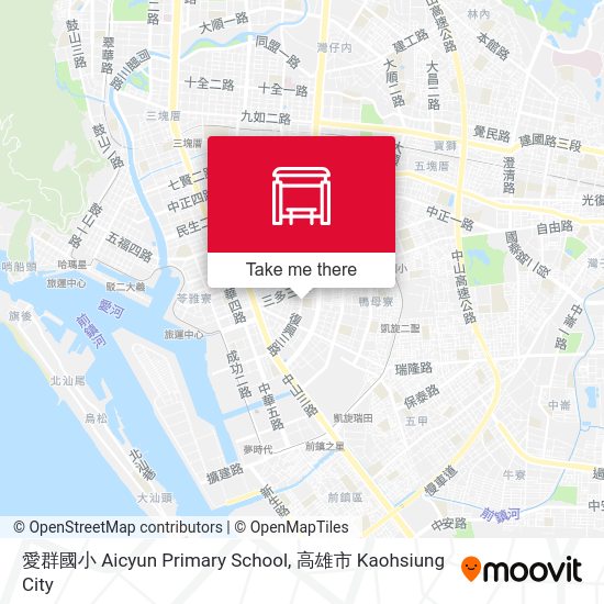 愛群國小 Aicyun Primary School map