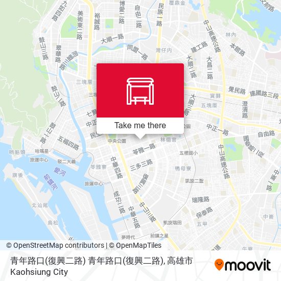 青年路口(復興二路) 青年路口(復興二路) map