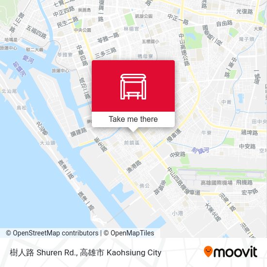 樹人路 Shuren Rd. map