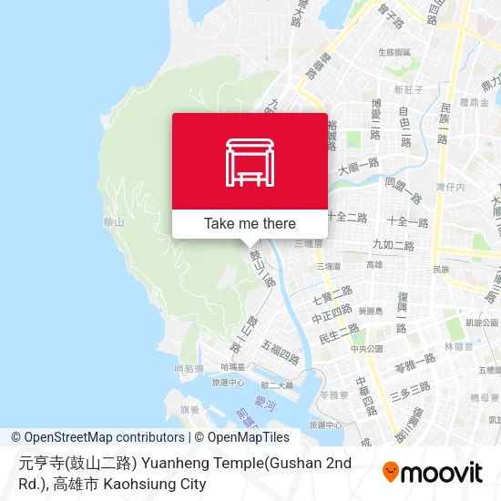 元亨寺(鼓山二路) Yuanheng Temple(Gushan 2nd Rd.) map