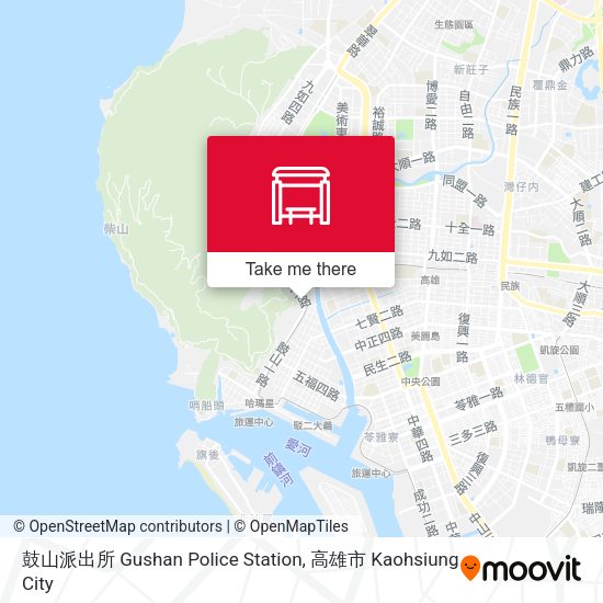 鼓山派出所 Gushan Police Station地圖