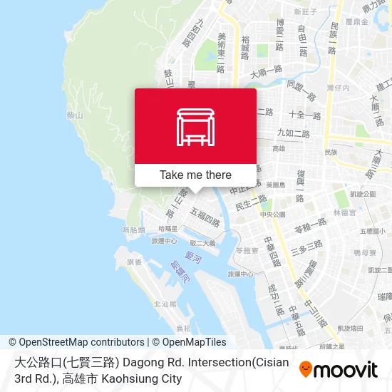 大公路口(七賢三路) Dagong Rd. Intersection(Cisian 3rd Rd.) map