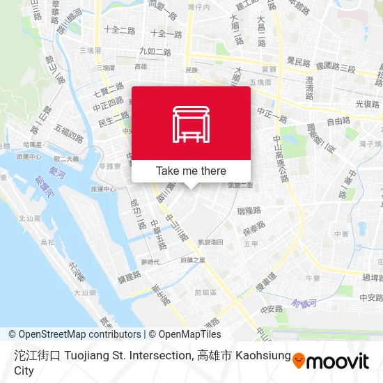 沱江街口 Tuojiang St. Intersection map