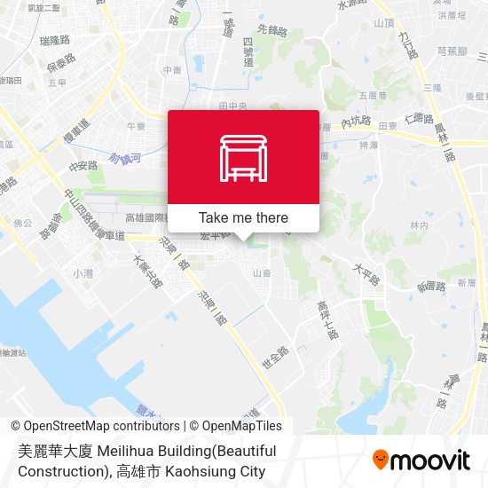 美麗華大廈 Meilihua Building(Beautiful Construction)地圖