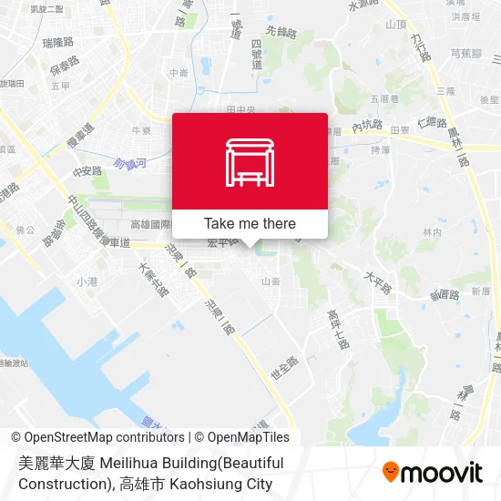 美麗華大廈 Meilihua Building(Beautiful Construction)地圖