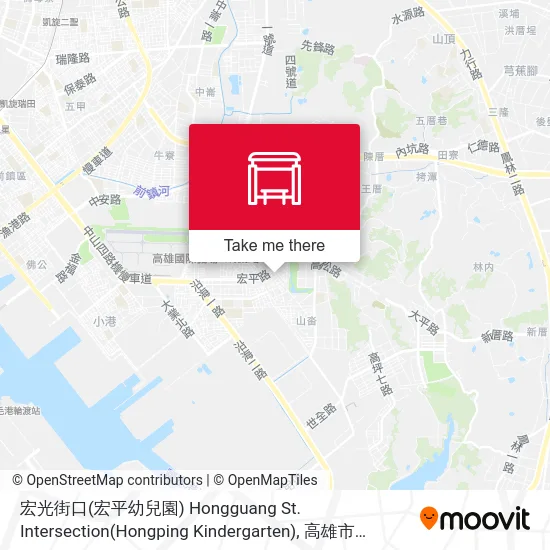 宏光街口(宏平幼兒園) Hongguang St. Intersection(Hongping Kindergarten) map