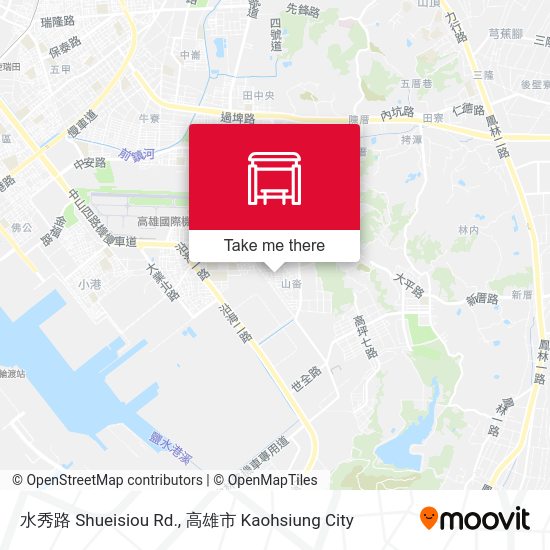 水秀路 Shueisiou Rd. map