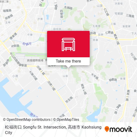 松福街口 Songfu St. Intersection map