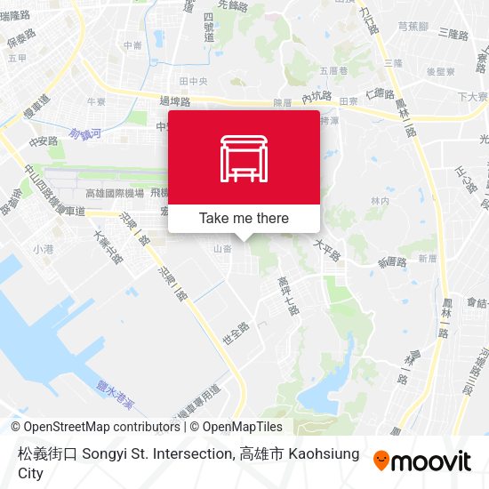 松義街口 Songyi St. Intersection map