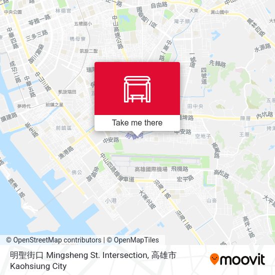 明聖街口 Mingsheng St. Intersection map