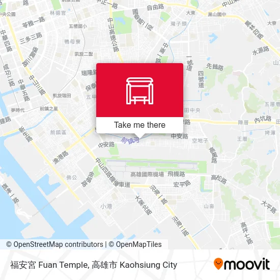 福安宮 Fuan Temple map