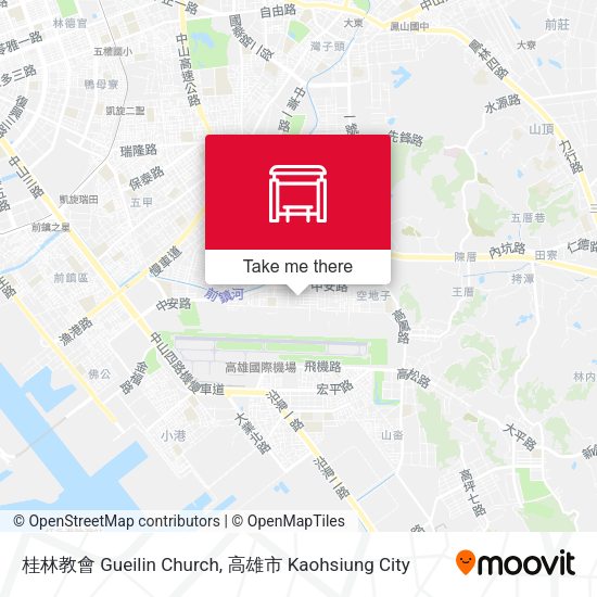 桂林教會 Gueilin Church地圖