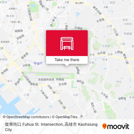復華街口 Fuhua St. Intersection地圖