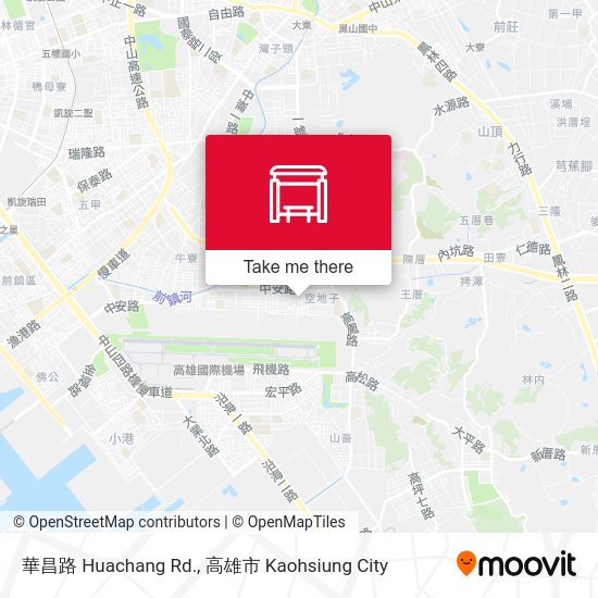 華昌路 Huachang Rd. map