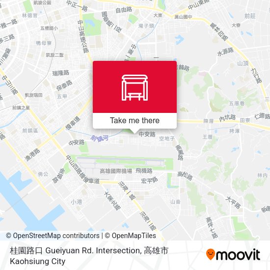 桂園路口 Gueiyuan Rd. Intersection map
