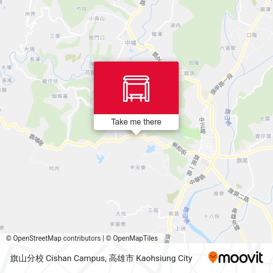 旗山分校 Cishan Campus map