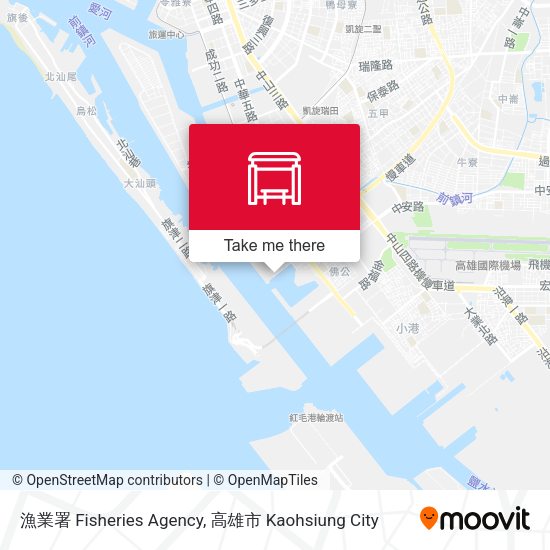 漁業署 Fisheries Agency map