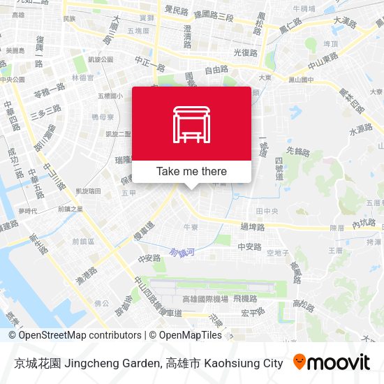 京城花園 Jingcheng Garden map