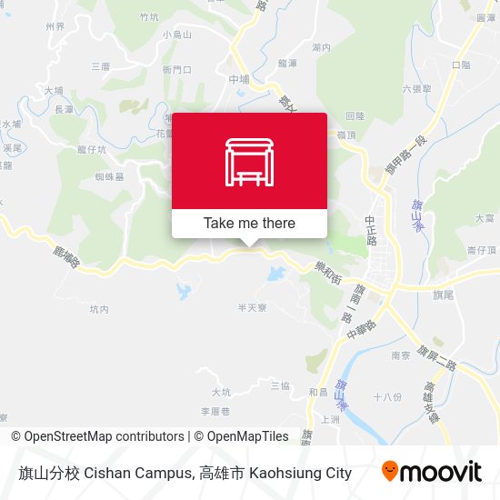 旗山分校 Cishan Campus地圖