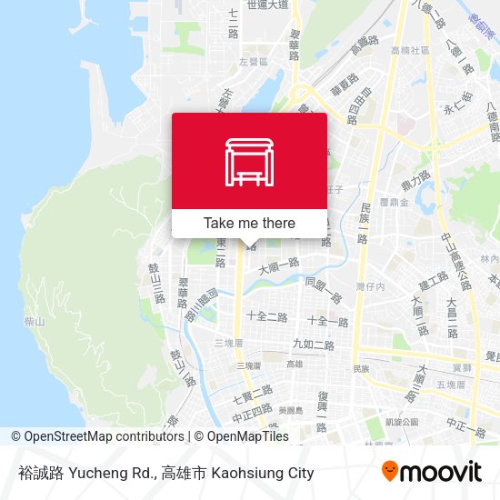 裕誠路 Yucheng Rd. map