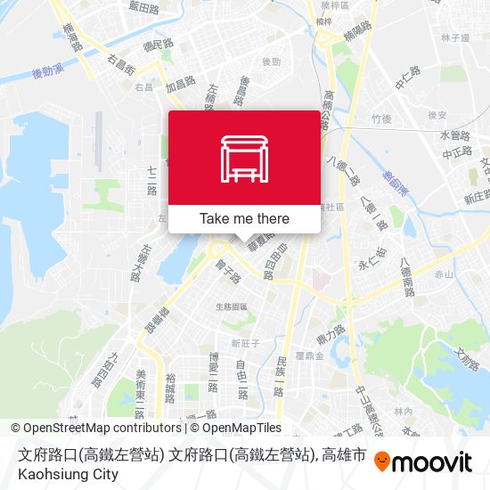 文府路口(高鐵左營站) 文府路口(高鐵左營站) map