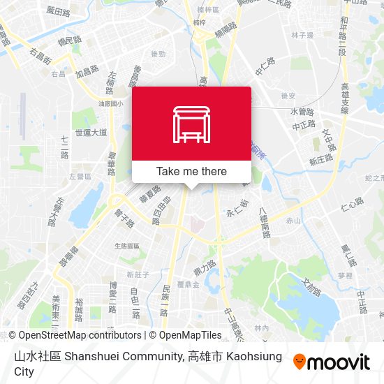 山水社區 Shanshuei Community地圖