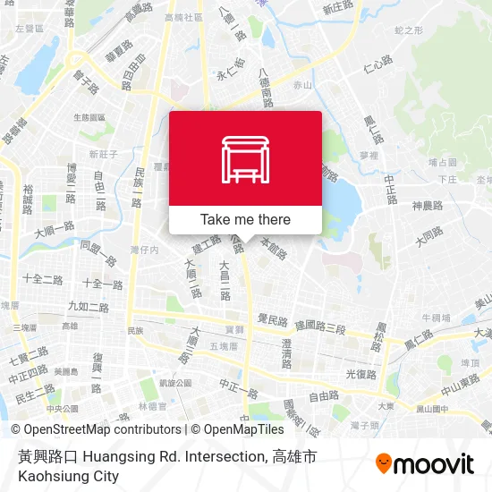 黃興路口 Huangsing Rd. Intersection map