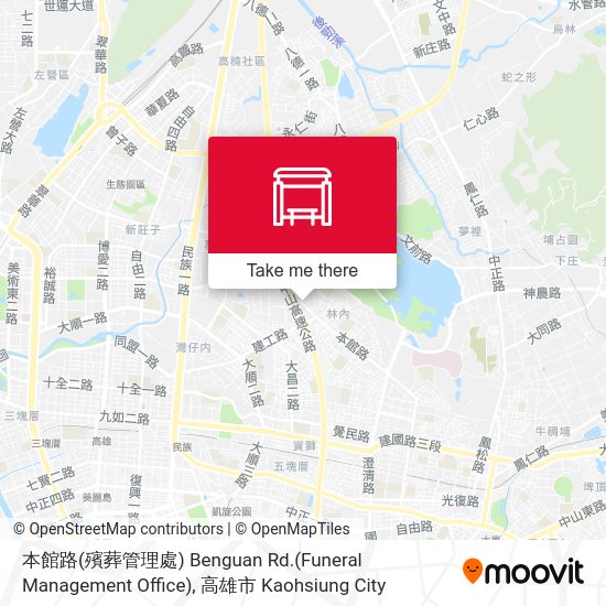 本館路(殯葬管理處) Benguan Rd.(Funeral Management Office) map