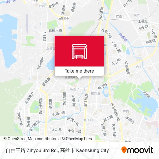 自由三路 Zihyou 3rd Rd. map
