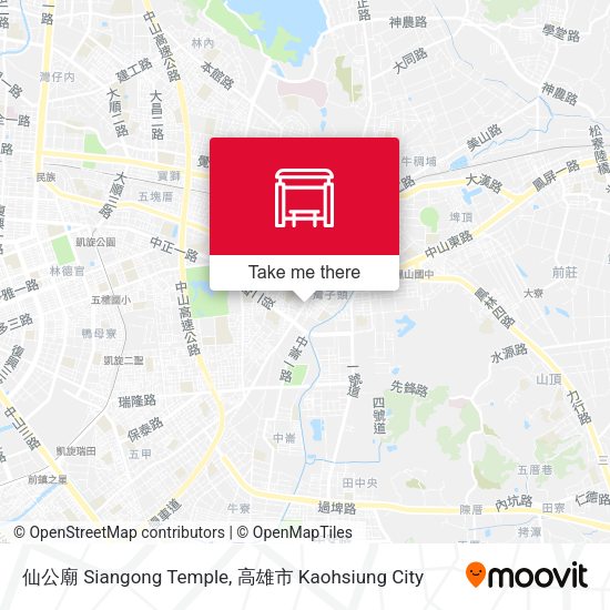 仙公廟 Siangong Temple map