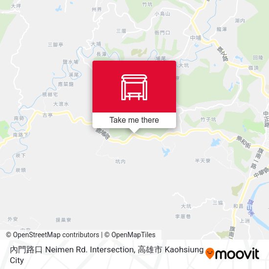 內門路口 Neimen Rd. Intersection地圖