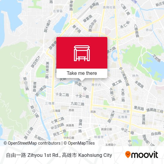 自由一路 Zihyou 1st Rd.地圖