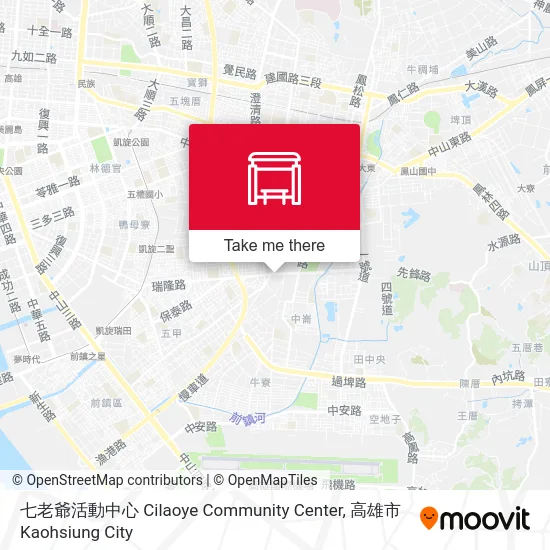 七老爺活動中心 Cilaoye Community Center map