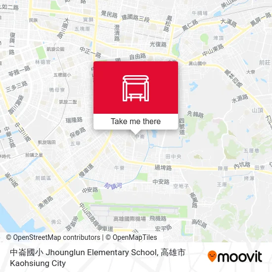 中崙國小 Jhounglun Elementary School地圖