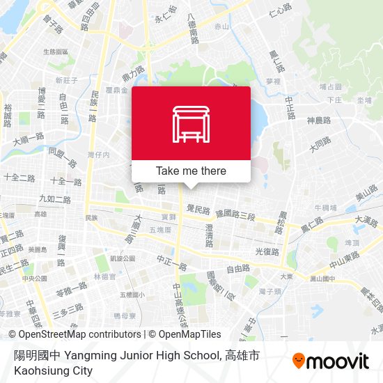 陽明國中 Yangming Junior High School地圖