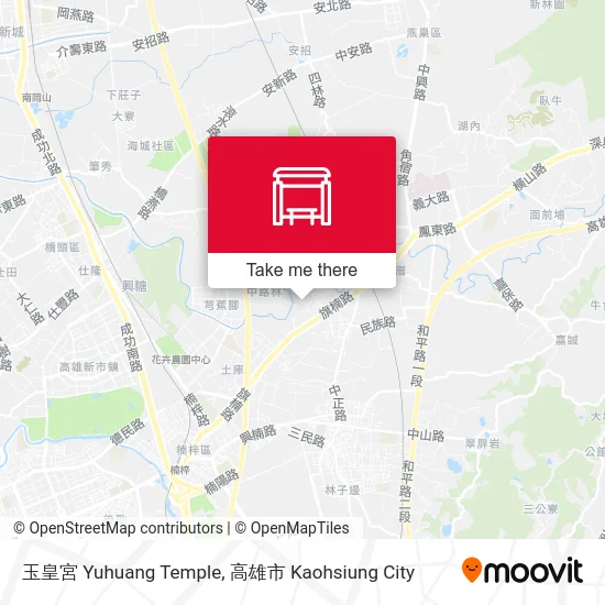 玉皇宮 Yuhuang Temple map