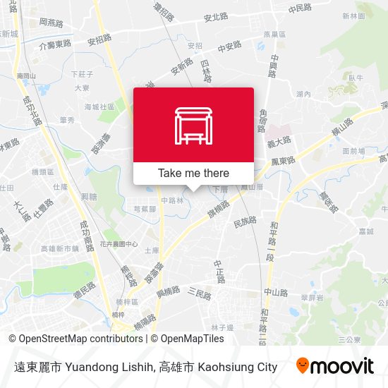 遠東麗市 Yuandong Lishih map