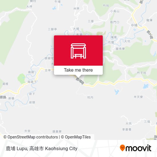 鹿埔 Lupu map
