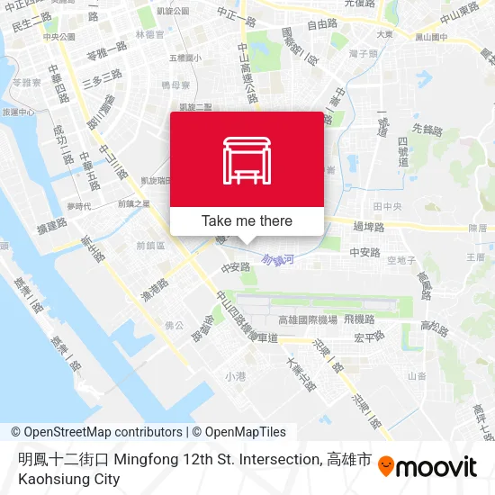 明鳳十二街口 Mingfong 12th St. Intersection地圖