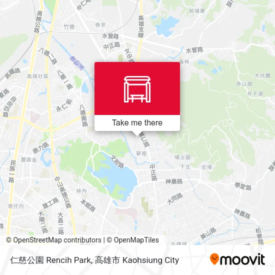 仁慈公園 Rencih Park地圖