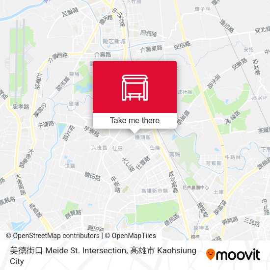 美德街口 Meide St. Intersection map