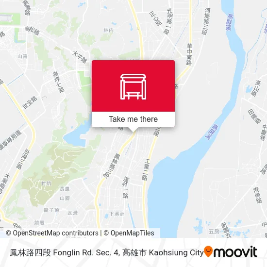 鳳林路四段 Fonglin Rd. Sec. 4 map
