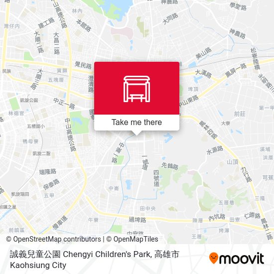 誠義兒童公園 Chengyi Children's Park map