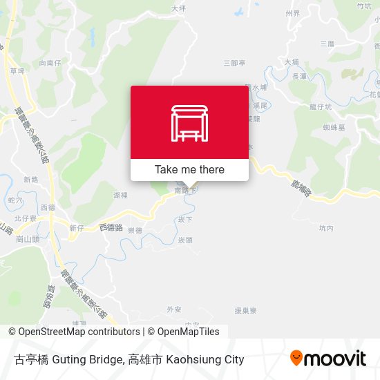 古亭橋 Guting Bridge地圖