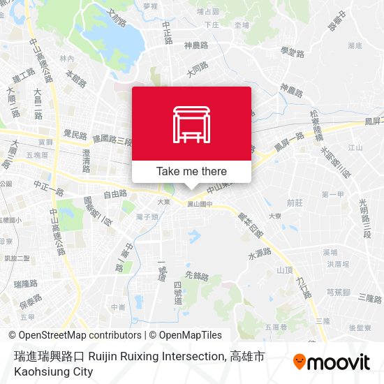 瑞進瑞興路口 Ruijin Ruixing Intersection map