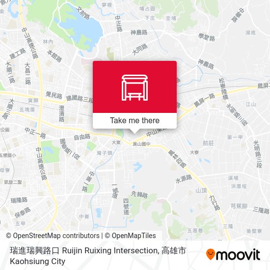 瑞進瑞興路口 Ruijin Ruixing Intersection map